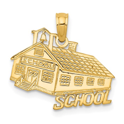 14k-school-house-pendant-SolomonJeweler-Wichita-KS-CustomJewelry