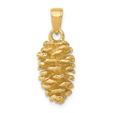 14k-3-d-pinecone-pendant-SolomonJeweler-Wichita-KS-CustomJewelry