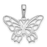 14k-white-gold-polished-butterfly-cut-out-pendant-SolomonJeweler-Wichita-KS-CustomJewelry