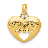 14k-best-friend-on-heart-with-cut-out-paw-pendant-SolomonJeweler-Wichita-KS-CustomJewelry