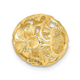 14k-3-d-cut-out-flower-barrel-slide-charm-SolomonJeweler-Wichita-KS-CustomJewelry