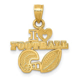 14k-i-heart-football-charm-SolomonJeweler-Wichita-KS-CustomJewelry