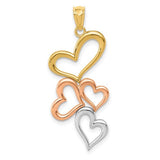 14k-w-rose-and-white-rhodium-hearts-pendant-SolomonJeweler-Wichita-KS-CustomJewelry