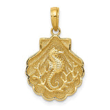 14k-seahorse-in-a-shell-pendant-SolomonJeweler-Wichita-KS-CustomJewelry