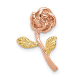 14k-two-tone-rose-chain-slide-SolomonJeweler-Wichita-KS-CustomJewelry