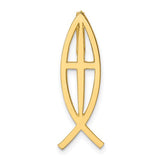 14k-polished-ichthus-cross-fish-slide-SolomonJeweler-Wichita-KS-CustomJewelry