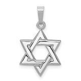14k-white-polished-star-of-david-pendant-SolomonJeweler-Wichita-KS-CustomJewelry