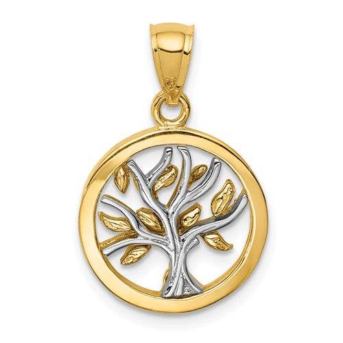 14k-two-tone-polished-tree-of-life-pendant-SolomonJeweler-Wichita-KS-CustomJewelry