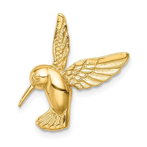 14k-polished-hummingbird-chain-slide-SolomonJeweler-Wichita-KS-CustomJewelry