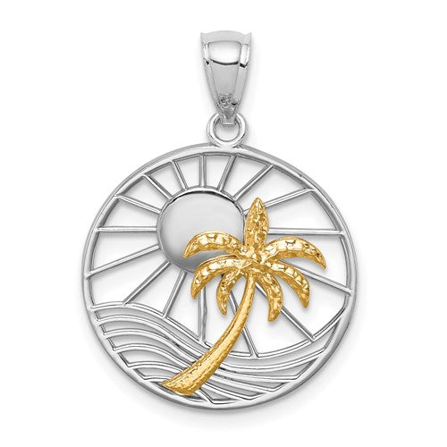 14k-two-tone-polished-sunset-pendant-SolomonJeweler-Wichita-KS-CustomJewelry