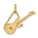 14k-brushed-diamond-cut-guitar-pendant-SolomonJeweler-Wichita-KS-CustomJewelry