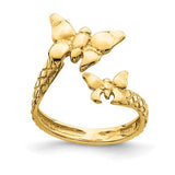 14k-polished-textured-butterfly-toe-ring-SolomonJeweler-Wichita-KS-CustomJewelry