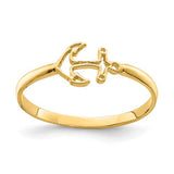 14k-polished-anchor-ring-SolomonJeweler-Wichita-KS-CustomJewelry