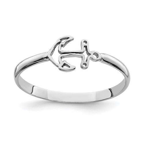 14k-white-polished-anchor-ring-SolomonJeweler-Wichita-KS-CustomJewelry