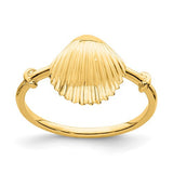 14k-polished-shell-ring-SolomonJeweler-Wichita-KS-CustomJewelry