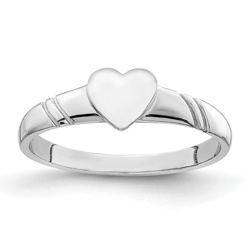 14k-white-polished-heart-childrens-ring-SolomonJeweler-Wichita-KS-CustomJewelry