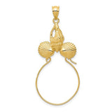 14k-sea-shell-charm-holder-SolomonJeweler-Wichita-KS-CustomJewelry