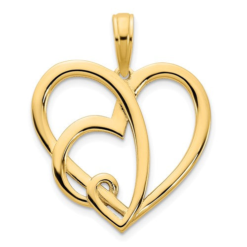 14k-heart-in-a-heart-pendant-SolomonJeweler-Wichita-KS-CustomJewelry