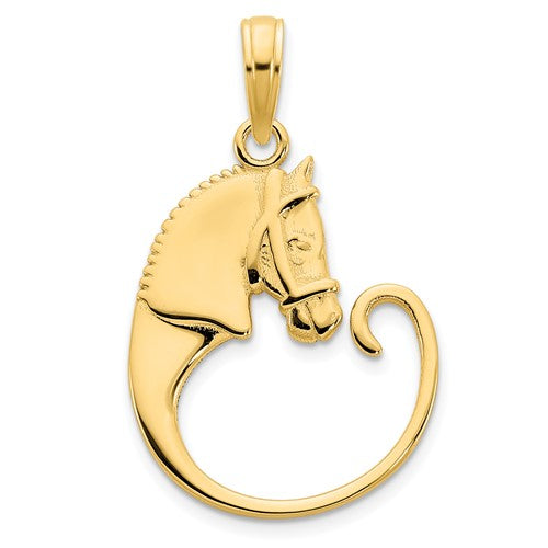 14k-horse-pendant-SolomonJeweler-Wichita-KS-CustomJewelry