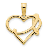 14k-fancy-heart-pendant-SolomonJeweler-Wichita-KS-CustomJewelry