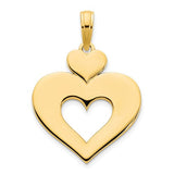 14ky-cut-out-heart-pendant-SolomonJeweler-Wichita-KS-CustomJewelry