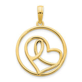 14ky-heart-circle-pendant-SolomonJeweler-Wichita-KS-CustomJewelry