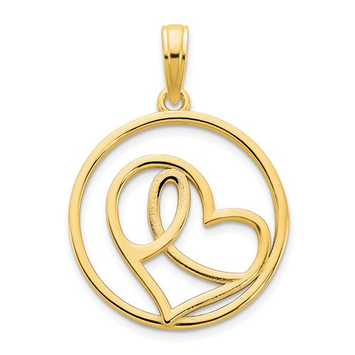 14ky-heart-circle-pendant-SolomonJeweler-Wichita-KS-CustomJewelry