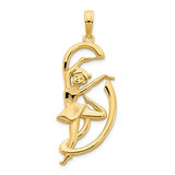 14k-gymnast-w-ribbon-pendant-SolomonJeweler-Wichita-KS-CustomJewelry