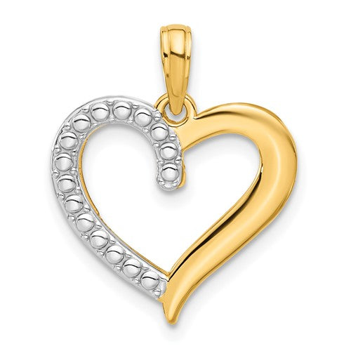14k-and-rhodium-polished-heart-pendant-SolomonJeweler-Wichita-KS-CustomJewelry