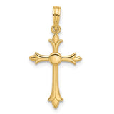 14k-fancy-cross-charm-SolomonJeweler-Wichita-KS-CustomJewelry
