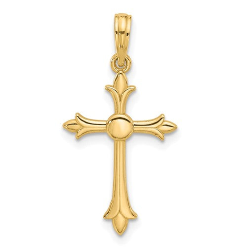 14k-fancy-cross-charm-SolomonJeweler-Wichita-KS-CustomJewelry