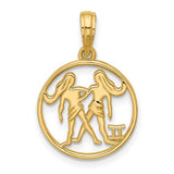 14k-polished-round-gemini-pendant-SolomonJeweler-Wichita-KS-CustomJewelry