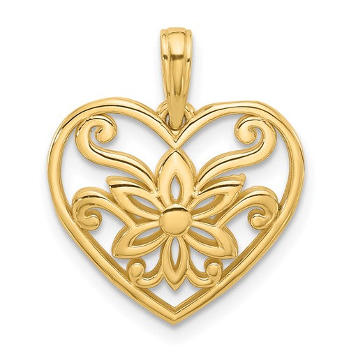 14k-polished-fancy-flower-and-heart-charm-SolomonJeweler-Wichita-KS-CustomJewelry