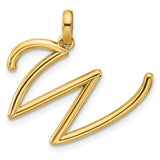 14ky-fancy-letter-w-SolomonJeweler-Wichita-KS-CustomJewelry