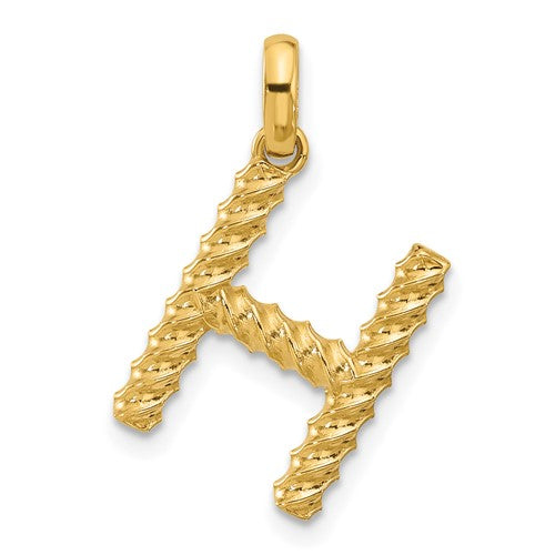 14ky-fancy-twist-letter-h-SolomonJeweler-Wichita-KS-CustomJewelry