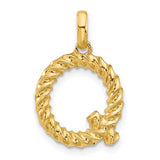14ky-fancy-twist-letter-q-SolomonJeweler-Wichita-KS-CustomJewelry