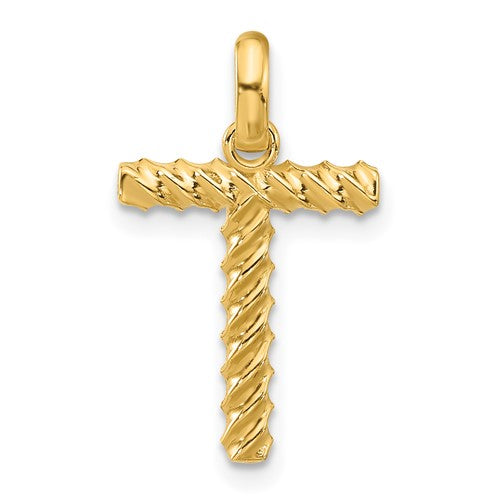 14ky-fancy-twist-letter-t-SolomonJeweler-Wichita-KS-CustomJewelry