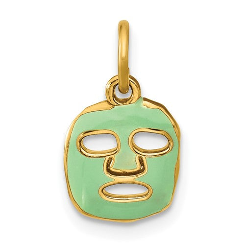 14ky-fancy-face-mask-charm-SolomonJeweler-Wichita-KS-CustomJewelry