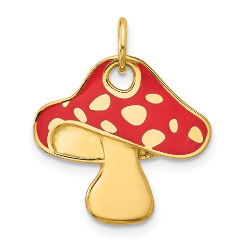 14ky-flat-toadstool-charm-SolomonJeweler-Wichita-KS-CustomJewelry