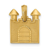 14ky-2d-castle-pendant-SolomonJeweler-Wichita-KS-CustomJewelry