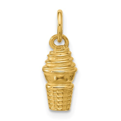 14ky-swirl-ice-cream-cone-charm-SolomonJeweler-Wichita-KS-CustomJewelry