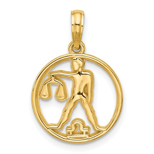 14k-polished-round-libra-pendant-SolomonJeweler-Wichita-KS-CustomJewelry