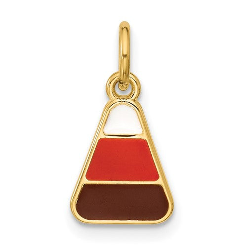 14k-polished-enameled-candy-corn-pendant-SolomonJeweler-Wichita-KS-CustomJewelry
