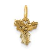 14k-polished-holly-pendant-SolomonJeweler-Wichita-KS-CustomJewelry