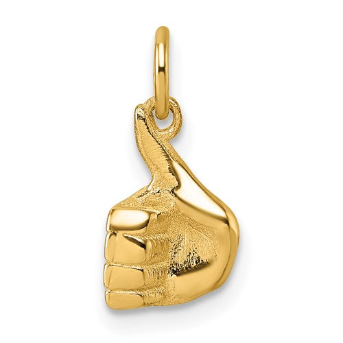 14k-polished-thumbs-up-hand-pendant-SolomonJeweler-Wichita-KS-CustomJewelry