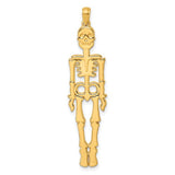 14k-polished-skeleton-pendant-SolomonJeweler-Wichita-KS-CustomJewelry
