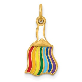 14k-polished-enameled-rainbow-brush-pendant-SolomonJeweler-Wichita-KS-CustomJewelry