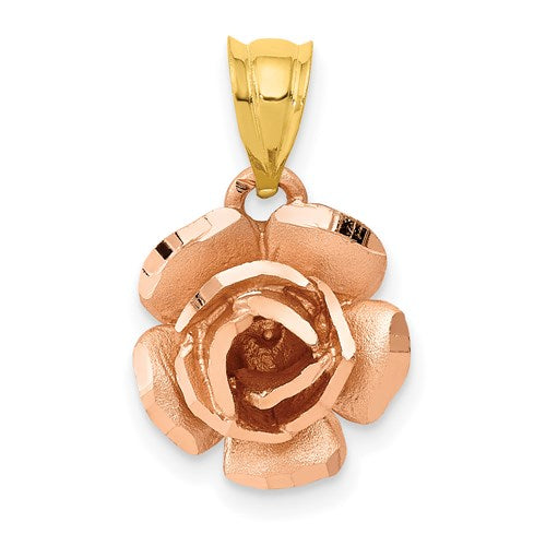 14k-two-tone-rose-charm-SolomonJeweler-Wichita-KS-CustomJewelry