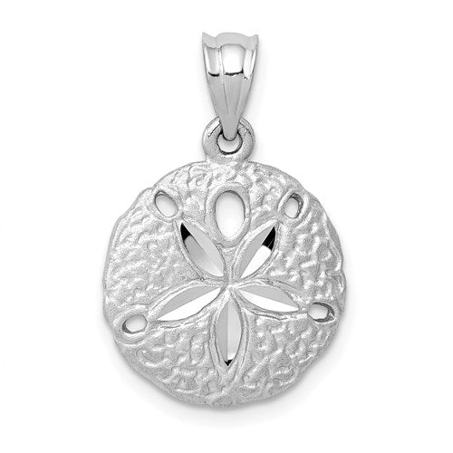 14k-white-gold-sanddollar-charm-SolomonJeweler-Wichita-KS-CustomJewelry