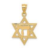 14k-solid-polish-chai-in-star-of-david-charm-SolomonJeweler-Wichita-KS-CustomJewelry